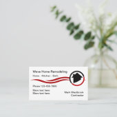 Home Remodelling Moderne Visitekaartjes (Staand voorkant)