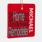 Home Remote Extraordinaire CUSTOM Keramisch Ornament (Rechts)