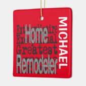 Home Remote Extraordinaire CUSTOM Keramisch Ornament (Links)