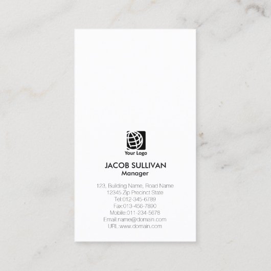 Home Renovatie Gouden Iconen Handyman Visitekaartj Visitekaartje (Achterkant)