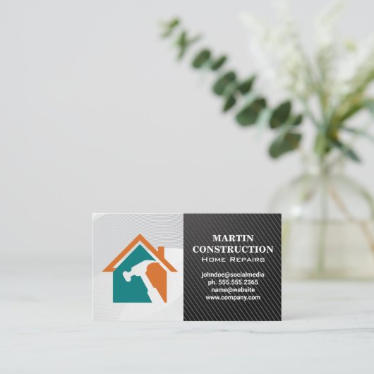 Home Renovaties | Ontwikkeling en reparatie Visitekaartje (Staand voorkant)