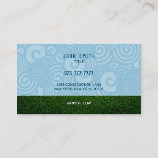 Home Renovatieslogans Visitekaartjes (Achterkant)