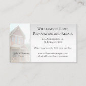 Home Renovation and Repair Visitekaartje (Voorkant)