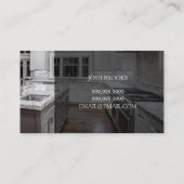 Home Renovation Construction Business Visitekaartje (Achterkant)