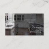 Home Renovation & Remodel Visitekaartje (Achterkant)