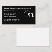 Home Renovation & Remodeling Visitekaartje (Voorkant / Achterkant)