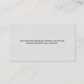 Home Renovation Tools | General Contractor Visitekaartje (Achterkant)