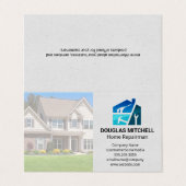 Home Renovation Tools | General Contractor Visitekaartje (Buitenkant ongevouwen)