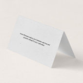 Home Renovation Tools | General Contractor Visitekaartje (Achterkant)