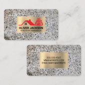 Home Repair | General Contractor | Marble Visitekaartje (Voorkant / Achterkant)