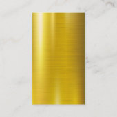 Home Repair | Gereedschapsvak | Goud metaal Visitekaartje (Achterkant)