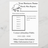 Home Repair Handy Man Flyer (Voorkant)