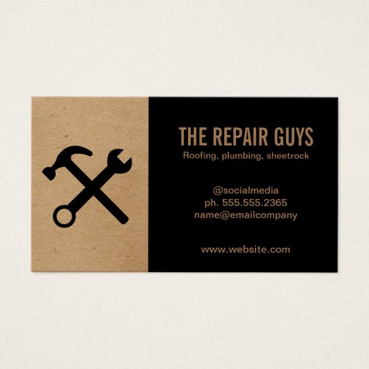 Home Repair | Handyman | Bouw Visitekaartje (Voorkant)