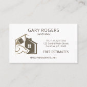 Home Repair Handyman Visitekaartje (Voorkant)
