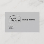 Home Repair Handyman Visitekaartje (Achterkant)