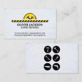 Home Repair | Hardwarehulpmiddelen voor de bouw Visitekaartje (Voorkant / Achterkant)