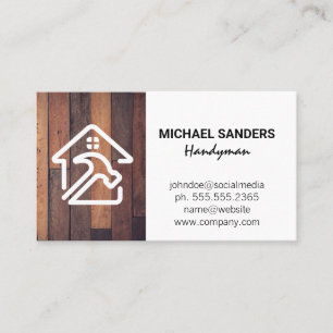 Home Repair Logo   Hout Visitekaartje
