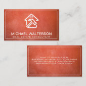 Home Repair Logo | Ledertextiel Visitekaartje (Voorkant / Achterkant)