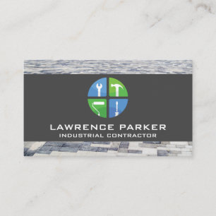 Home Repair Pictogrammen van de bouwer   bouwvakke Visitekaartje