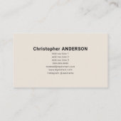 Home Repair Services Visitekaartje (Achterkant)