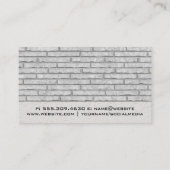 Home Repair Tools | Achtergrond voor bakstenen Visitekaartje (Achterkant)