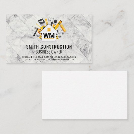 Home Repair Tools | Bouw Visitekaartje (Voorkant / Achterkant)