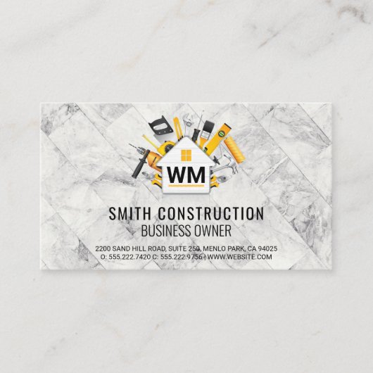 Home Repair Tools | Bouw Visitekaartje (Voorkant)