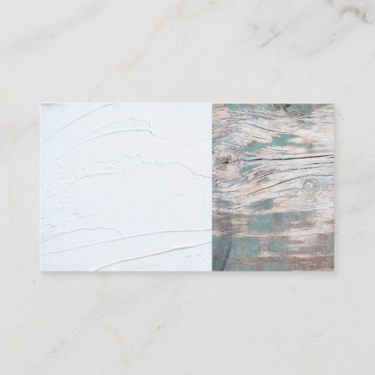 Home Repair Tools | Stucco | Hout Visitekaartje (Achterkant)