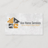 Home Reparatie Gereedschap | hoofdaannemer Visitekaartje (Voorkant)