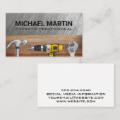 Home Reparatie Gereedschap | metaalhout Visitekaartje (Voorkant / Achterkant)