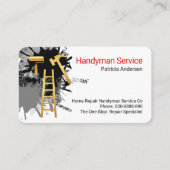 Home Reparatie Handyman Gereedschap Visitekaartje (Voorkant)