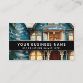 Home Reparatie Makelaar Modern Elegant Professiona Afsprakenkaartje (Voorkant)