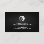 Home Reparaties Gouden Pictogrammen Koper Grunge Visitekaartje (Achterkant)