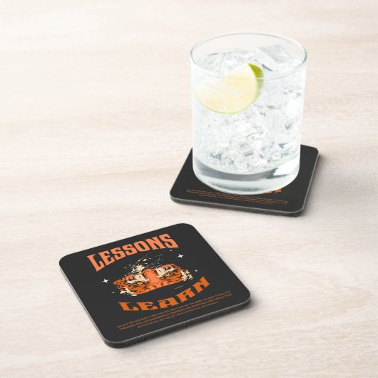Home Resilient Gorilla Hard plastic coaster Bier Onderzetter (Rechterzijde)