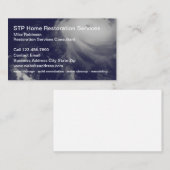 Home Restauratie Diensten Visitekaartjes (Voorkant / Achterkant)