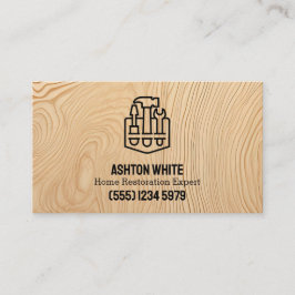 Home Restauratie Faux multiplex Visitekaartje