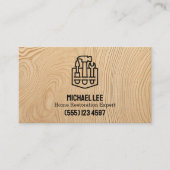 Home Restoration Decking Vcard QR Visitekaartje (Voorkant)