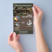 Home Restoration Services Flyer (Hand)