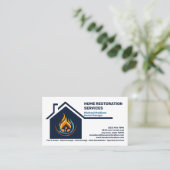 Home Restoration Services Visitekaartje (Staand voorkant)
