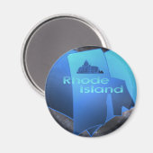 Home Rhode Island Magneet (Voorkant / Achterkant)