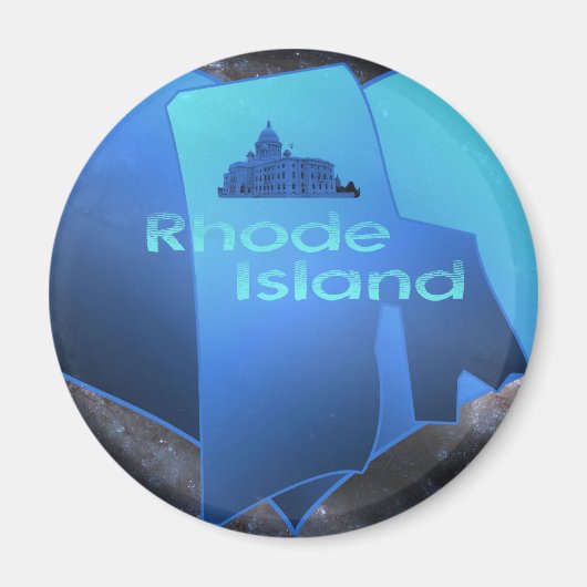 Home Rhode Island Magneet (Voorkant)