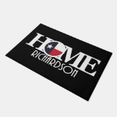 HOME Richardson Texas Deurmat (Schuin)