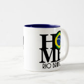 HOME Rio Branco 11oz Tweekleurige Koffiemok (Voorkant rechts)