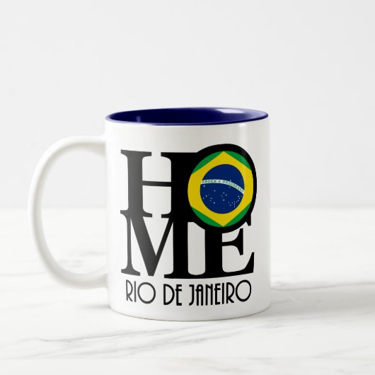 HOME Rio de Janeiro 11oz Tweekleurige Koffiemok (Links)