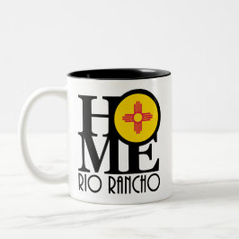 HOME Rio Rancho New Mexico 11oz Tweekleurige Koffiemok