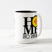 HOME Rio Rancho New Mexico 15oz Tweekleurige Koffiemok (Voorkant rechts)