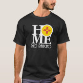 HOME Rio Rancho (witte tekst) T-shirt (Voorkant)