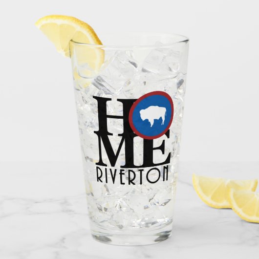 HOME Riverton Wyoming Glas (Voorkant ijs)