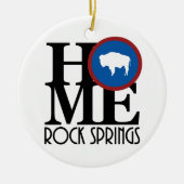 HOME Rock Springs Keramisch Ornament (Voorkant)