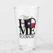 HOME Rockport Texas Glas (Achterkant)